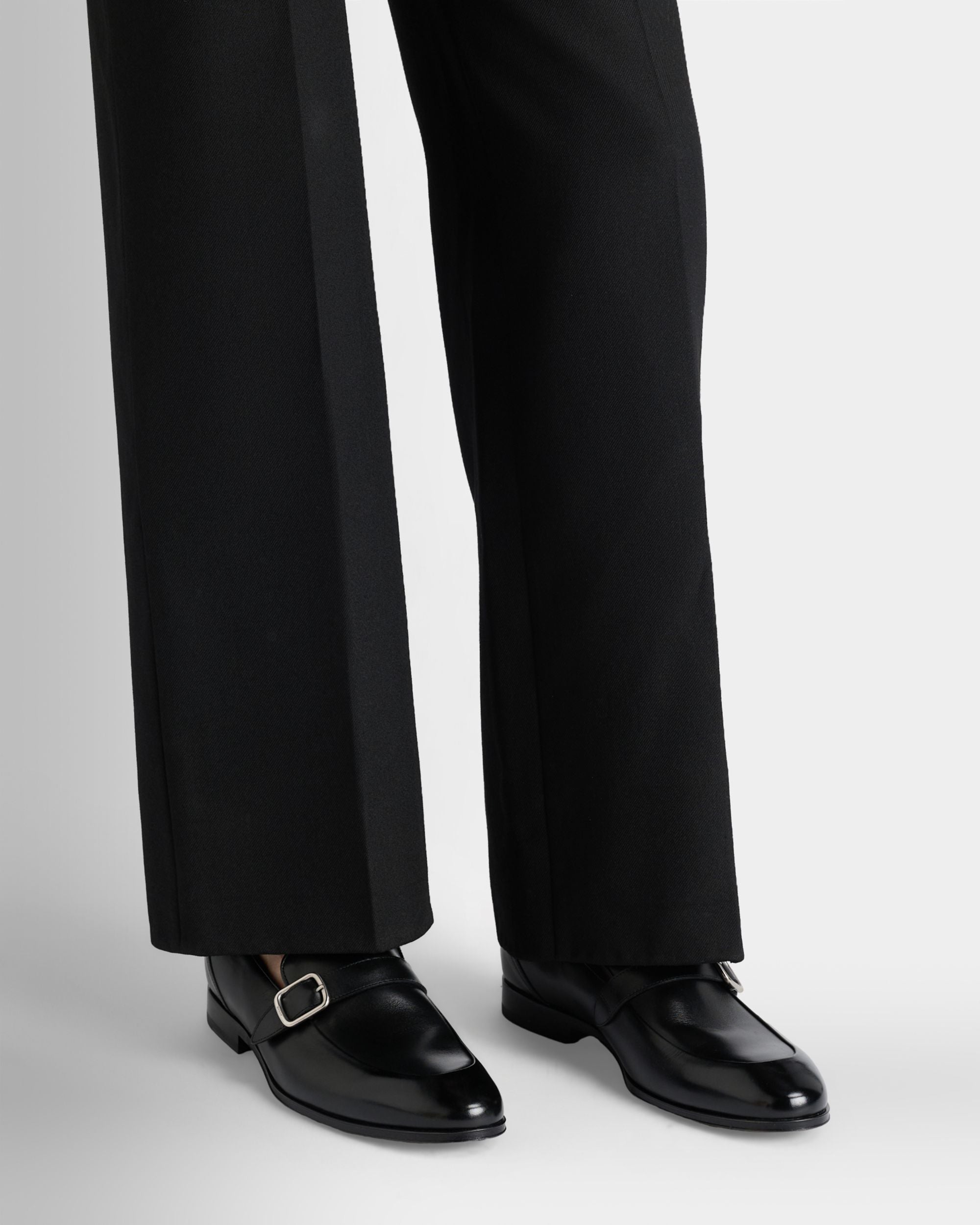 Regent Loafer aus Leder in Schwarz
