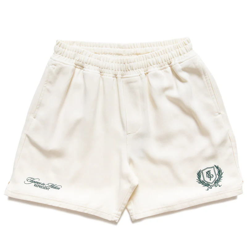 Represent Crest Short - Antique White