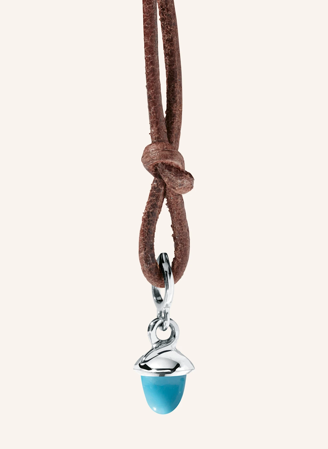 TAMARA COMOLLI Anhänger PENDANT MINIMIKADO TURQUOISE 18K Weißgold