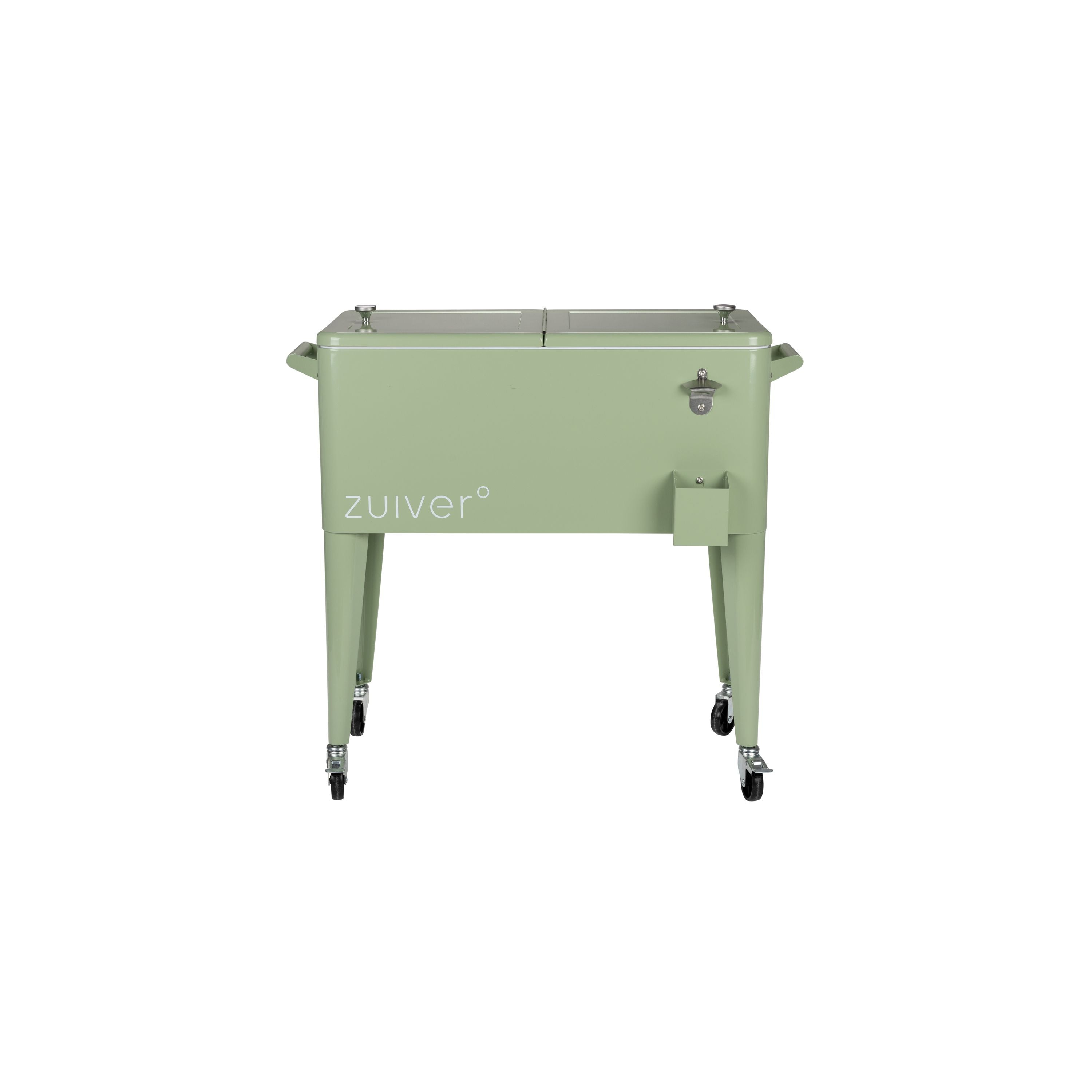 Zuiver Cooler Be Cool Koelbox/ Koelwagen Tuin Groen