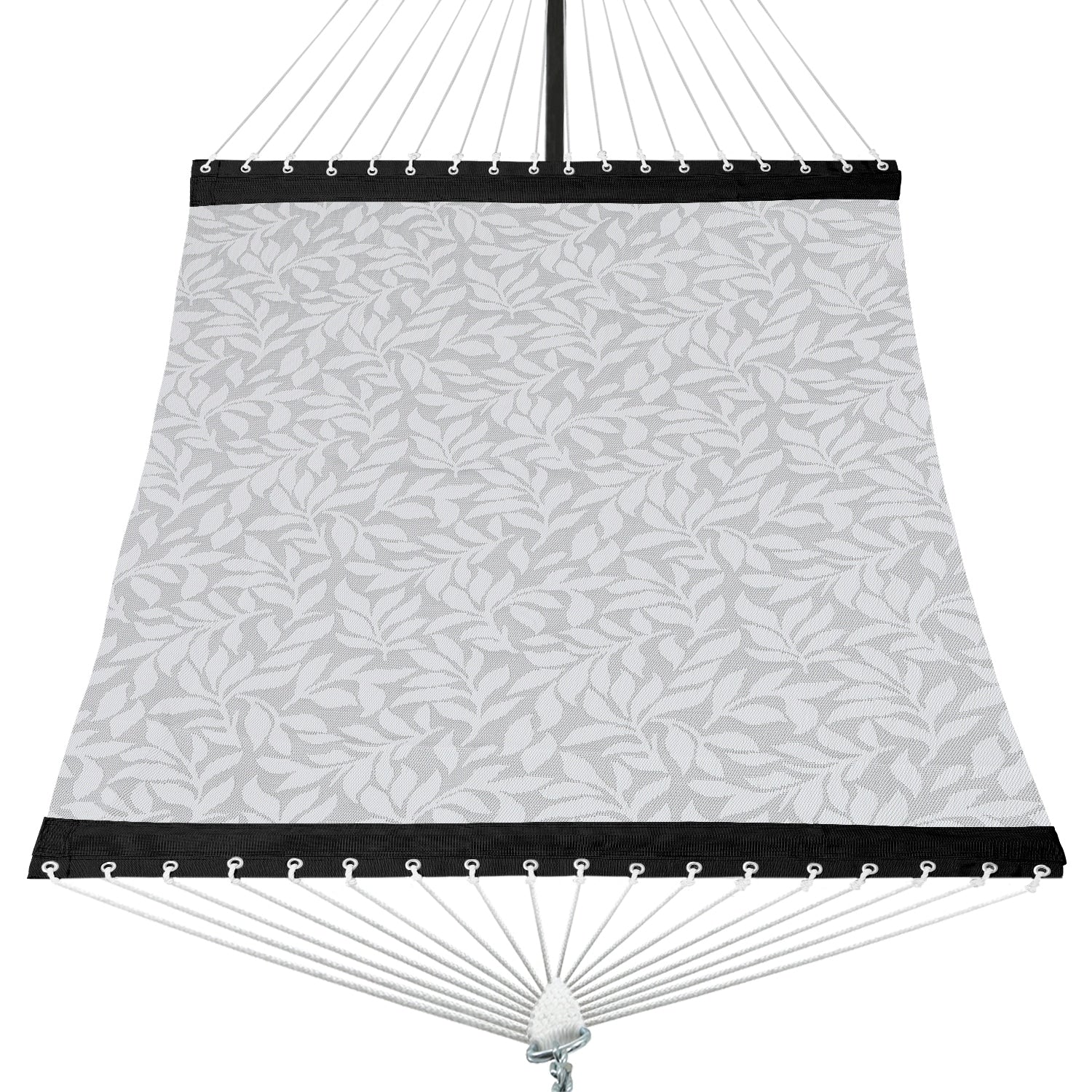 Patio Watcher Outdoor Textilene Double Quick Dry Hammock Folding Concealed Steel Spreader Bar Portable Two-Person Hammock