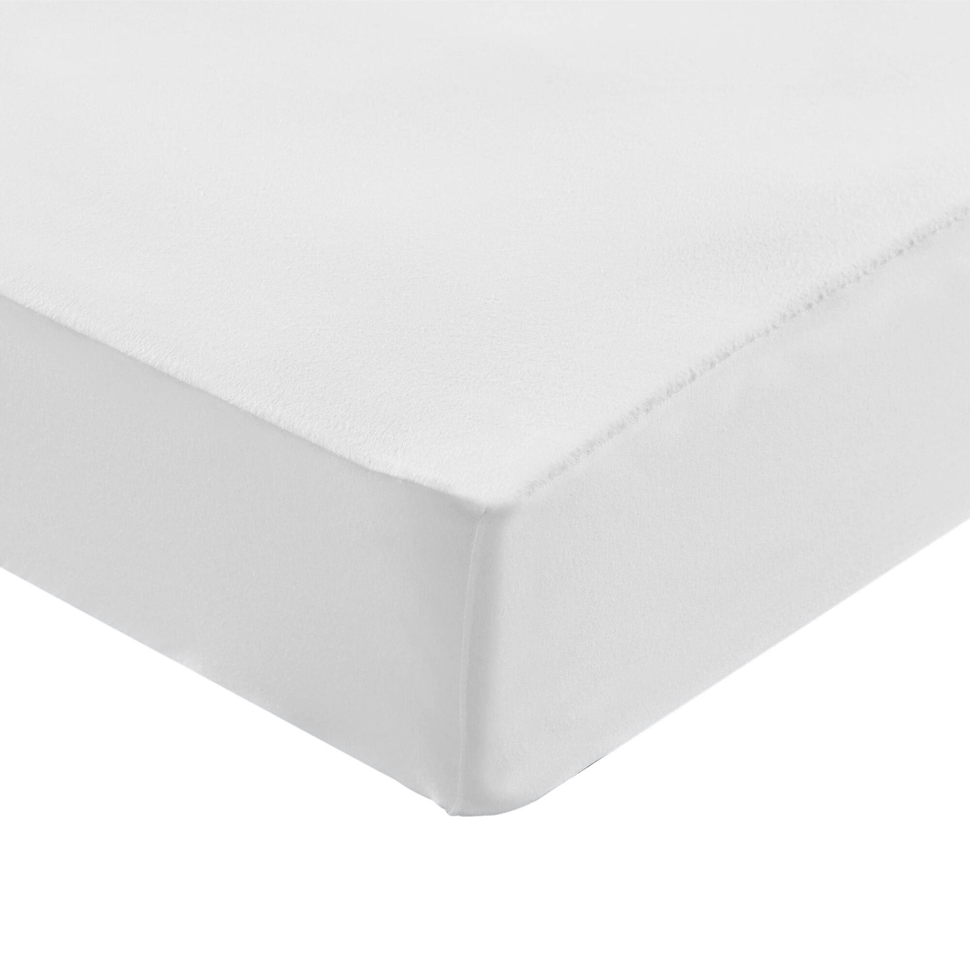 Protège-matelas molleton absorbant 400 g/m² housse 25 cm