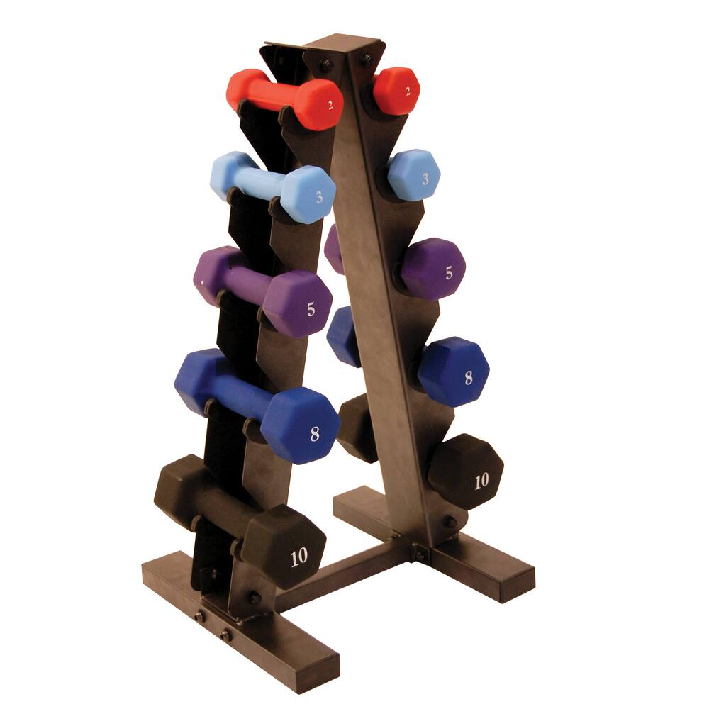Cap Barbell Dumbbell Rack, Holds up to 200-lbs