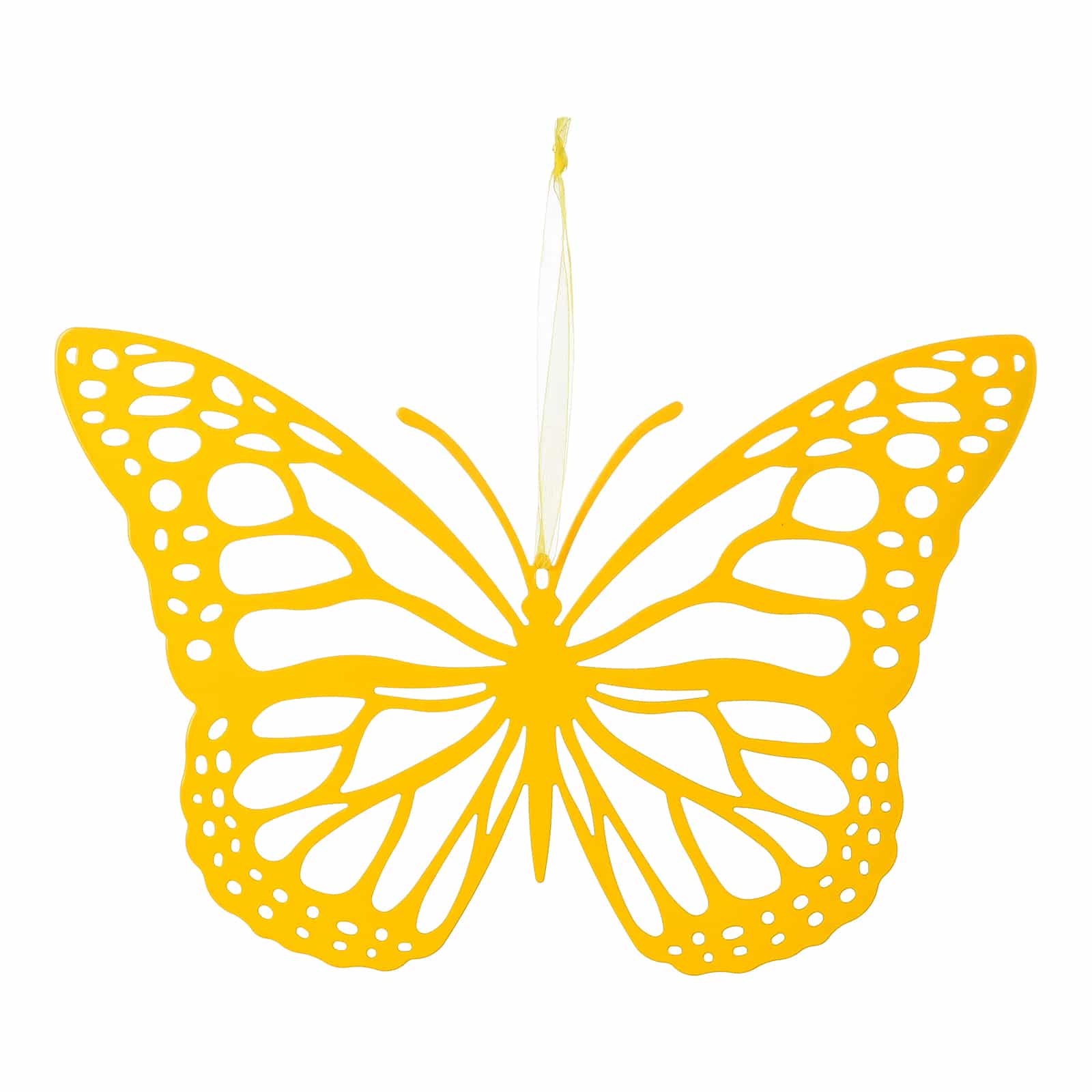 Deko-Anhänger Schmetterling Gelb,H 300 mm