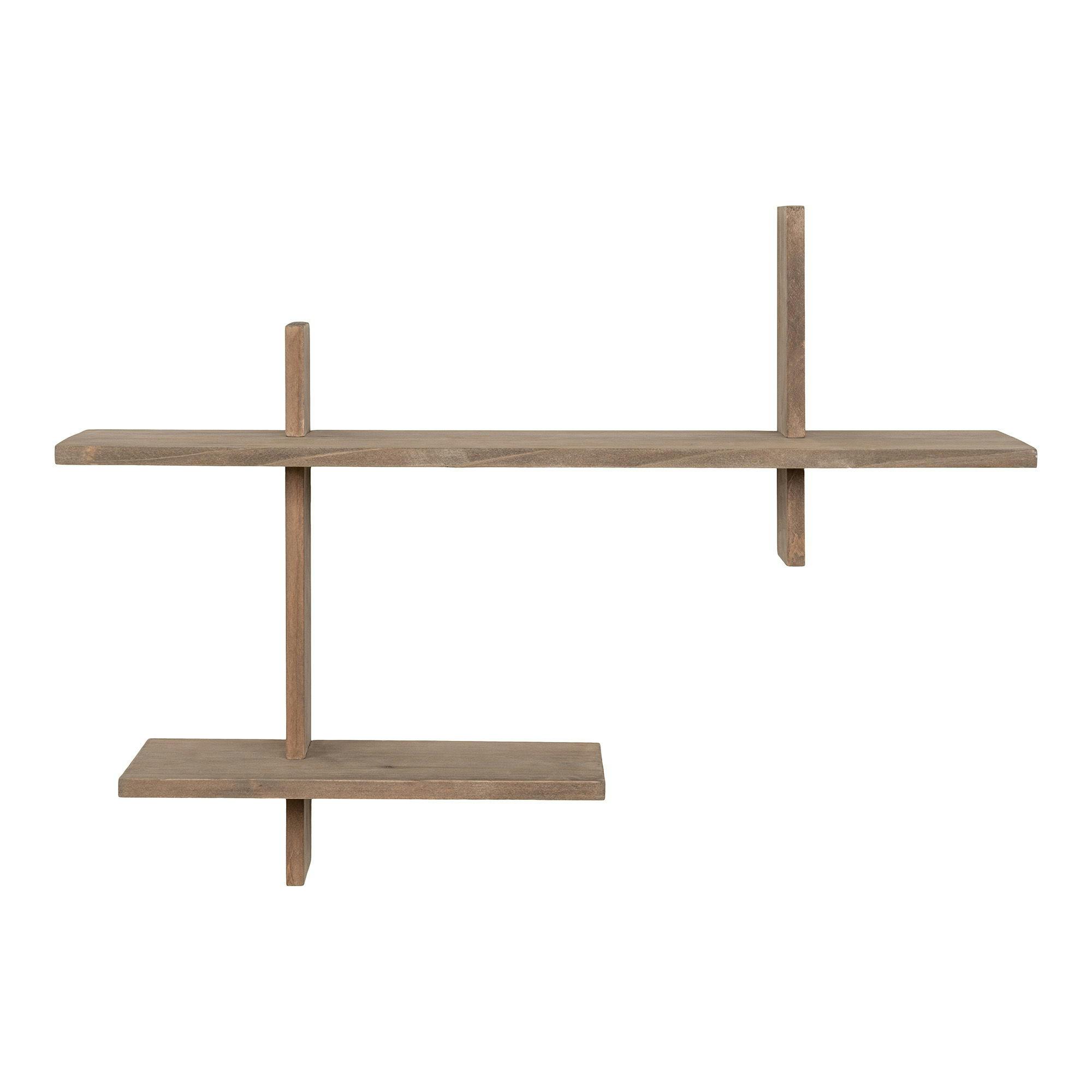 Etagère murale déstructurée en bois 66 cm TALLINN
