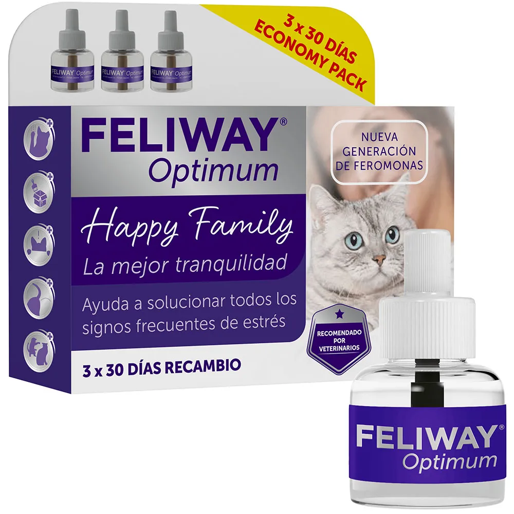 Feliway Optimun Refill Diffuser 48ml 3 units