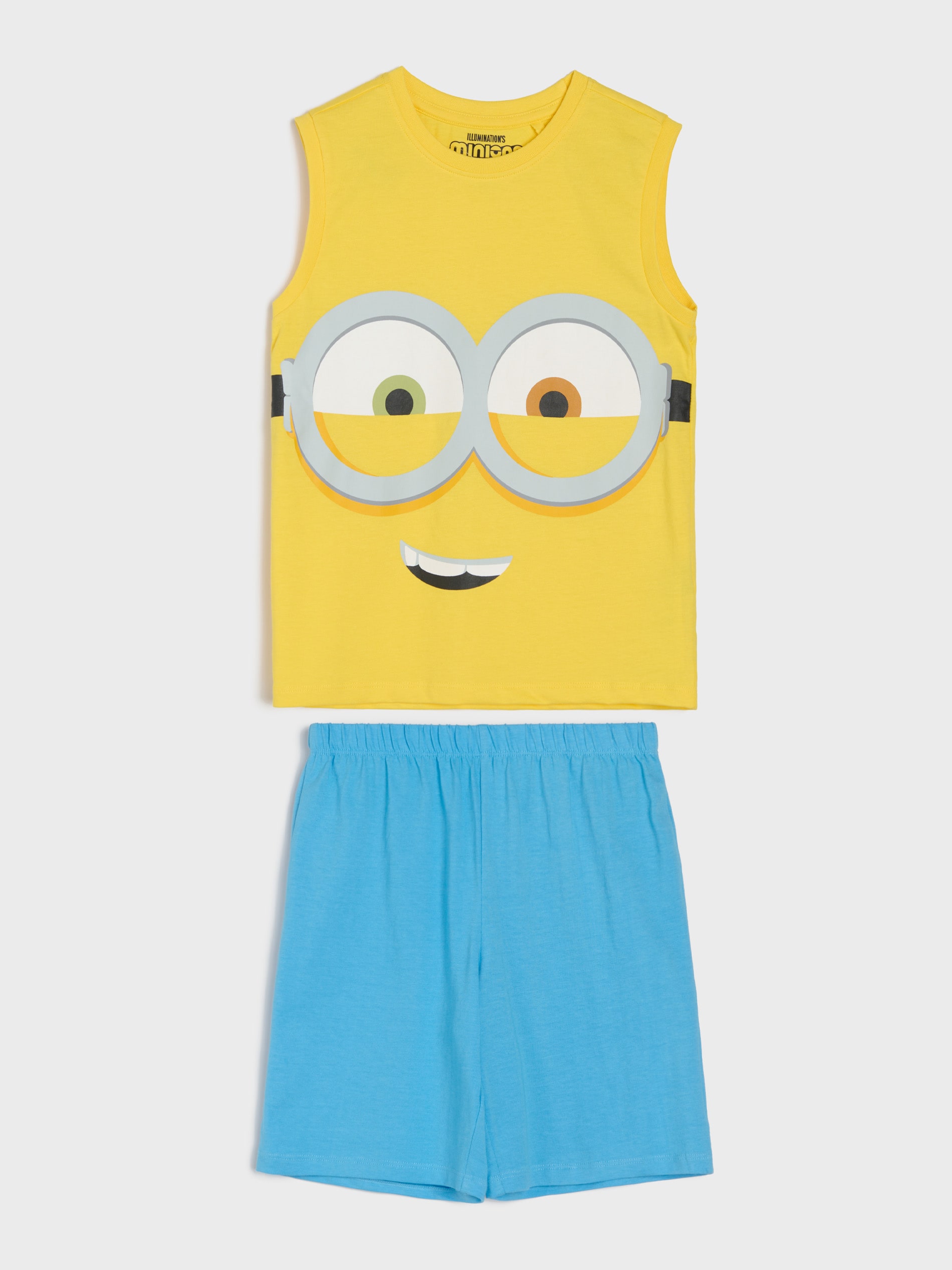 Bawełniana piżama dwuczęściowa Minions