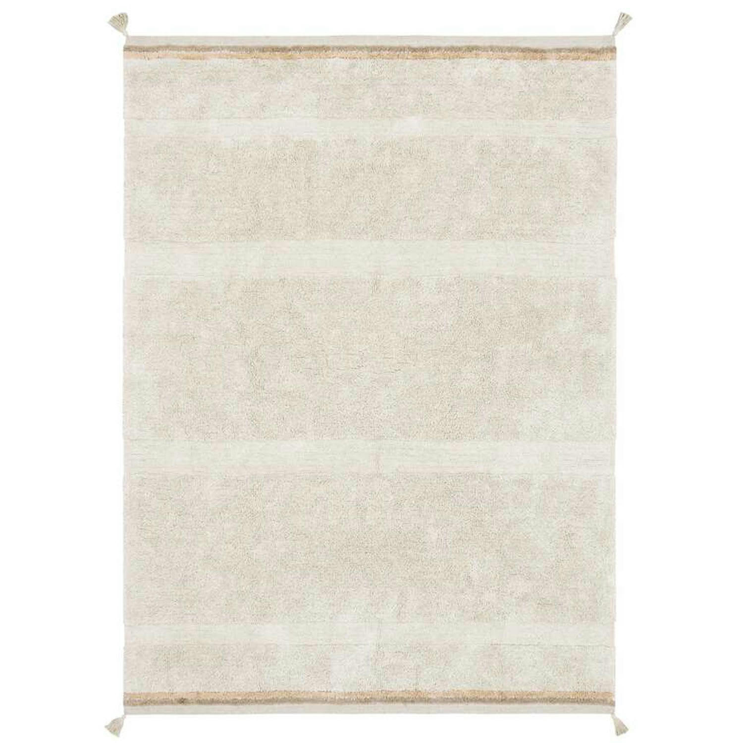 FANTASY GARDEN - Tapis lavable 90x130 beige