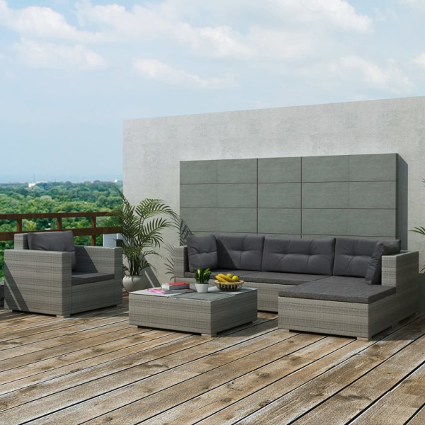 Zestaw Mebli Ogrodowych Komplet Wypoczynkowy Na Taras Balkon Ogród Rattan