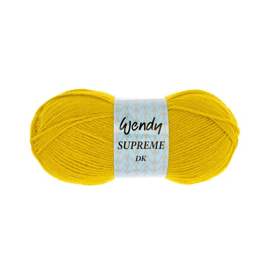 Wendy Mustard Supreme DK Yarn 100g