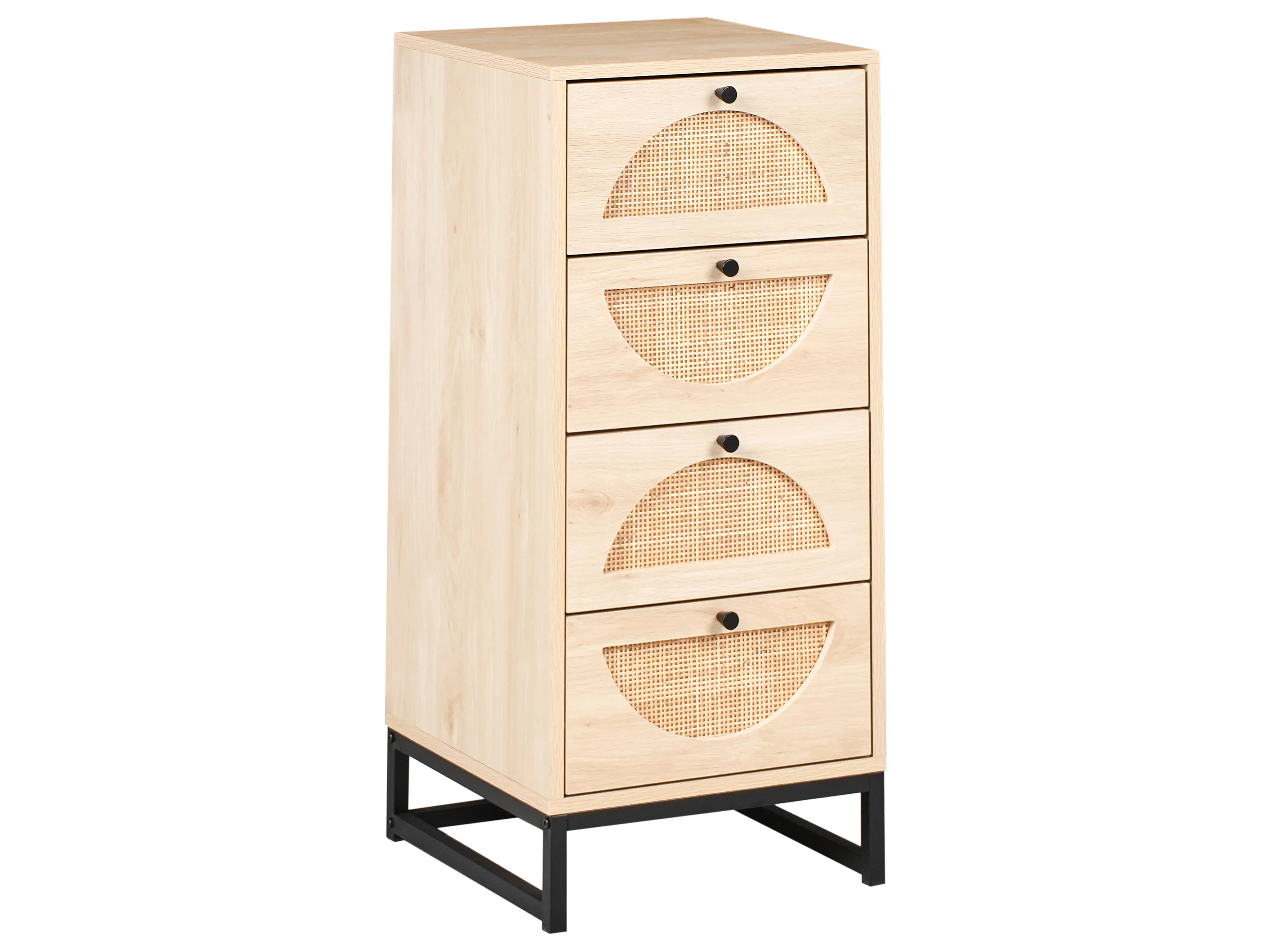 4 Drawer Chest BOTWOOD Light Brown