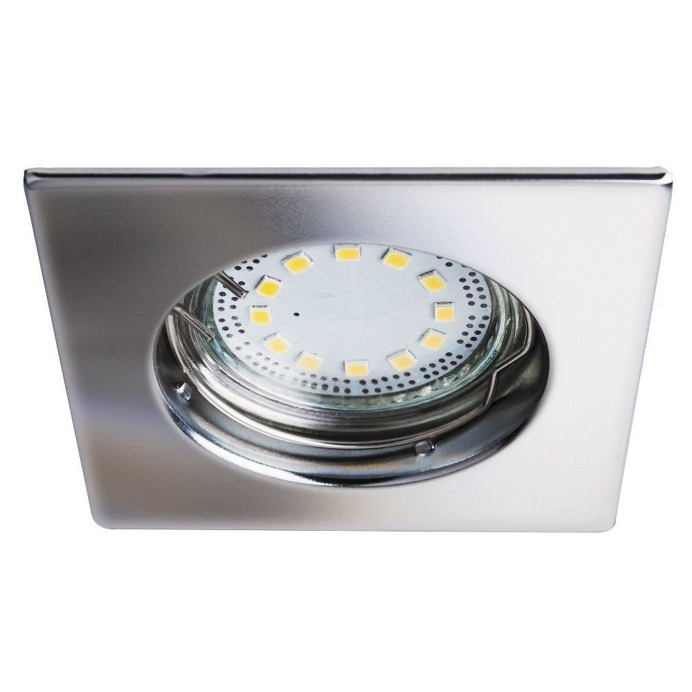 Zestaw 3 oczek kwadratowa chromowana 8cm Lite 3xGU10x50W IP44 Rabalux