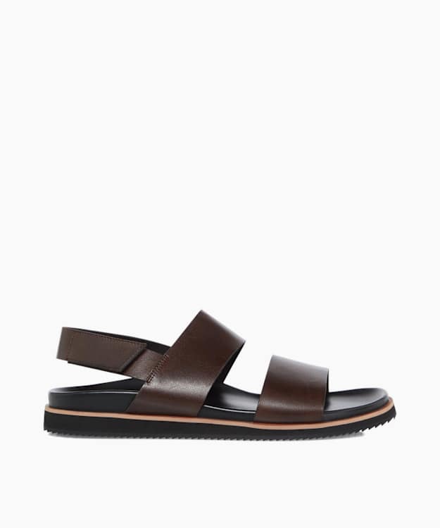 Idda Brown - Utilitarian Strap Sandals