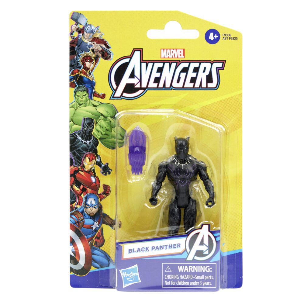 Figurine personnage Marvel Avengers avec accessoire (4 modèles)