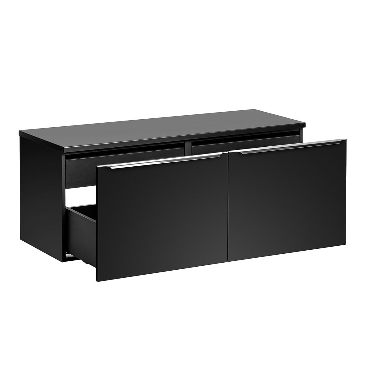 - Meuble sous-vasque 120cm noir