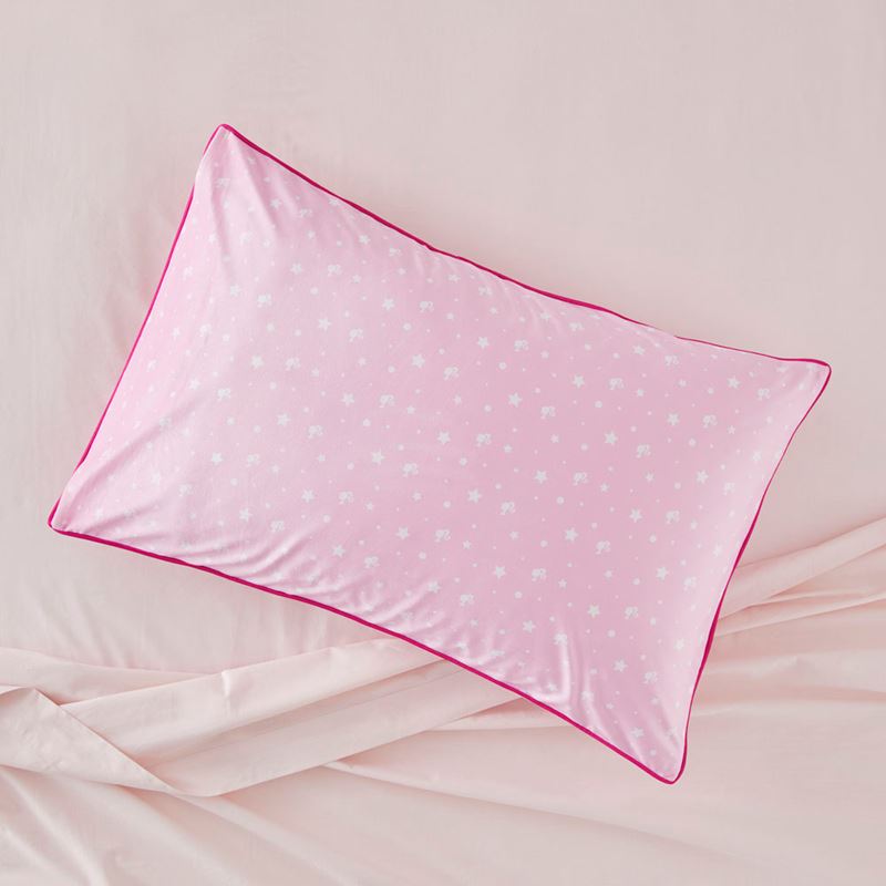 Mattel Barbie Christmas Text Pillowcase