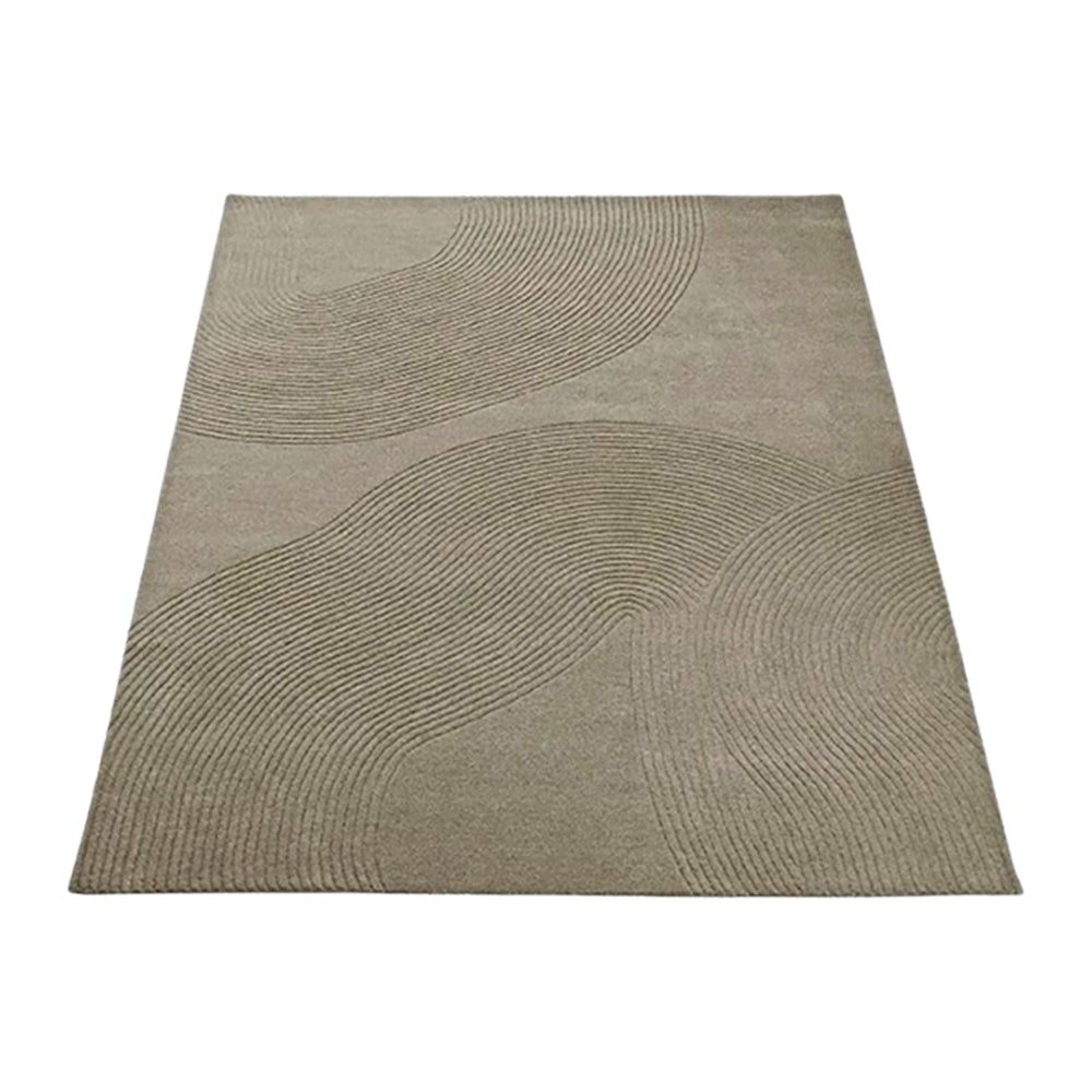 Bolia Zen Vloerkleed 250 x 250 cm - Shaped Vierkant - Dark Beige