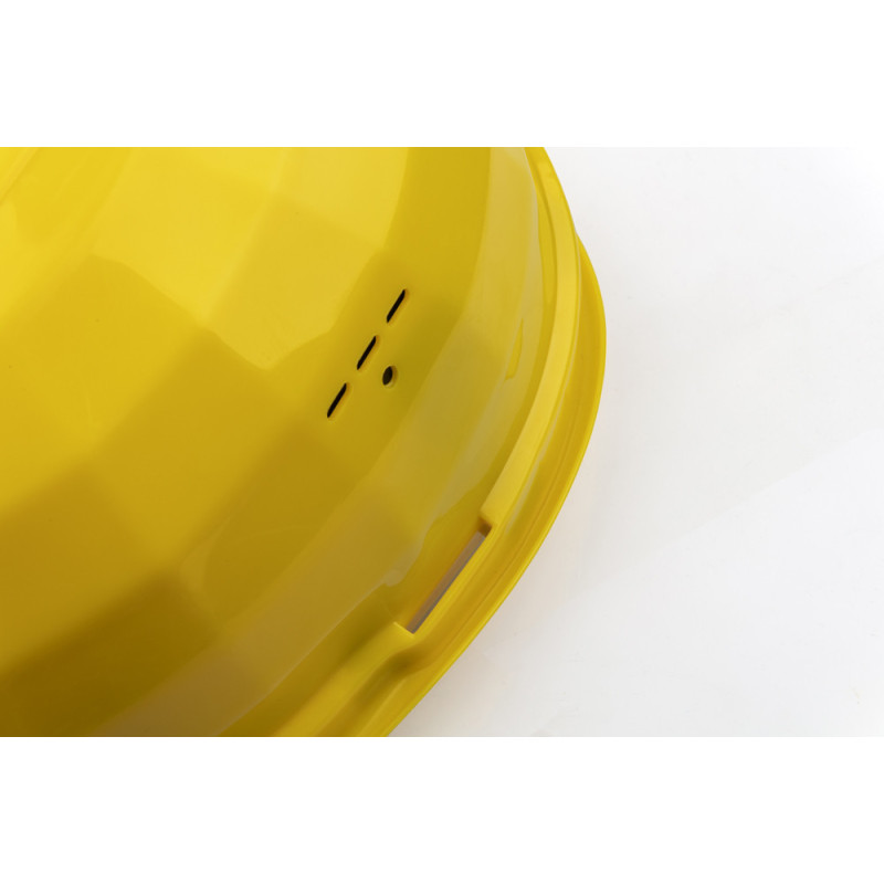 Casque de chantier jaune WOLFCRAFT