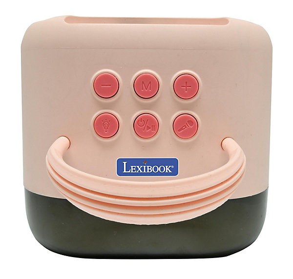 Karaoke Bluetooth Rose avec 2 micros sans fil