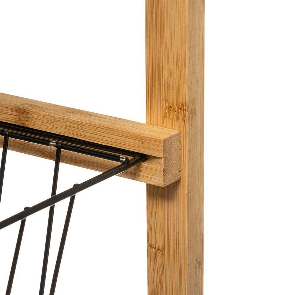 BLACK BAMBOO - Desserte plateaux amovibles