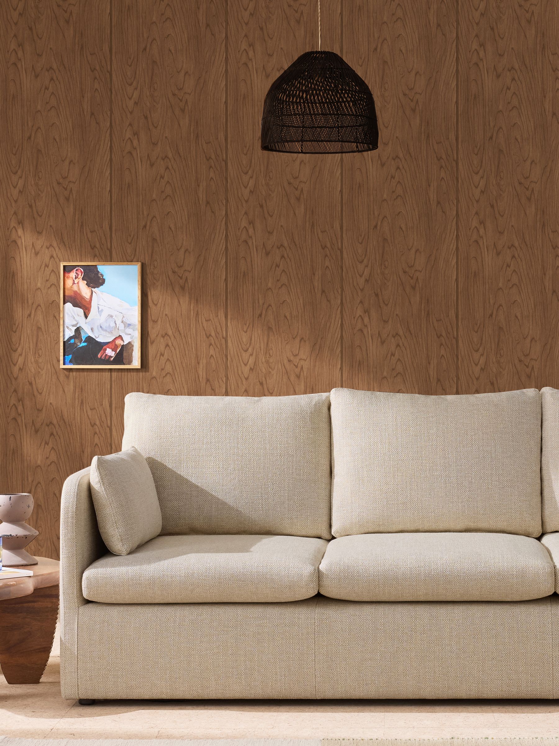 Orly 10M Wallpaper in Mid Tone Timber