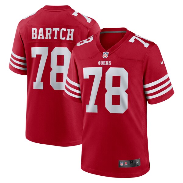 Ben Bartch San Francisco 49ers Nike  Game Jersey -  Scarlet