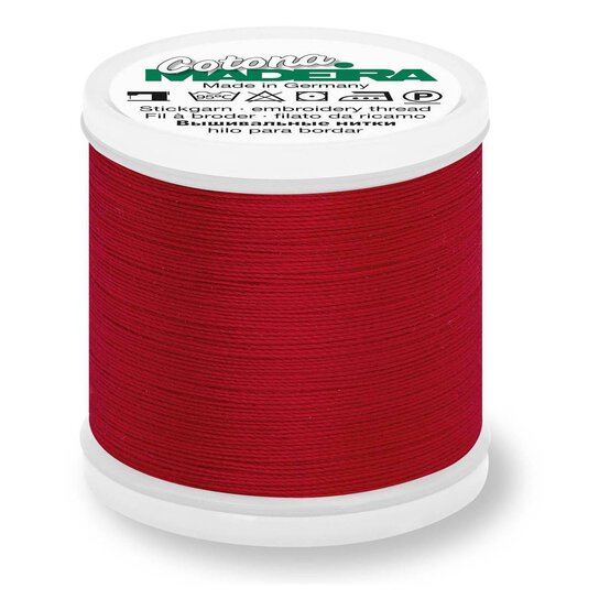 Madeira Brick Red Cotona 30 Thread 200m (622)