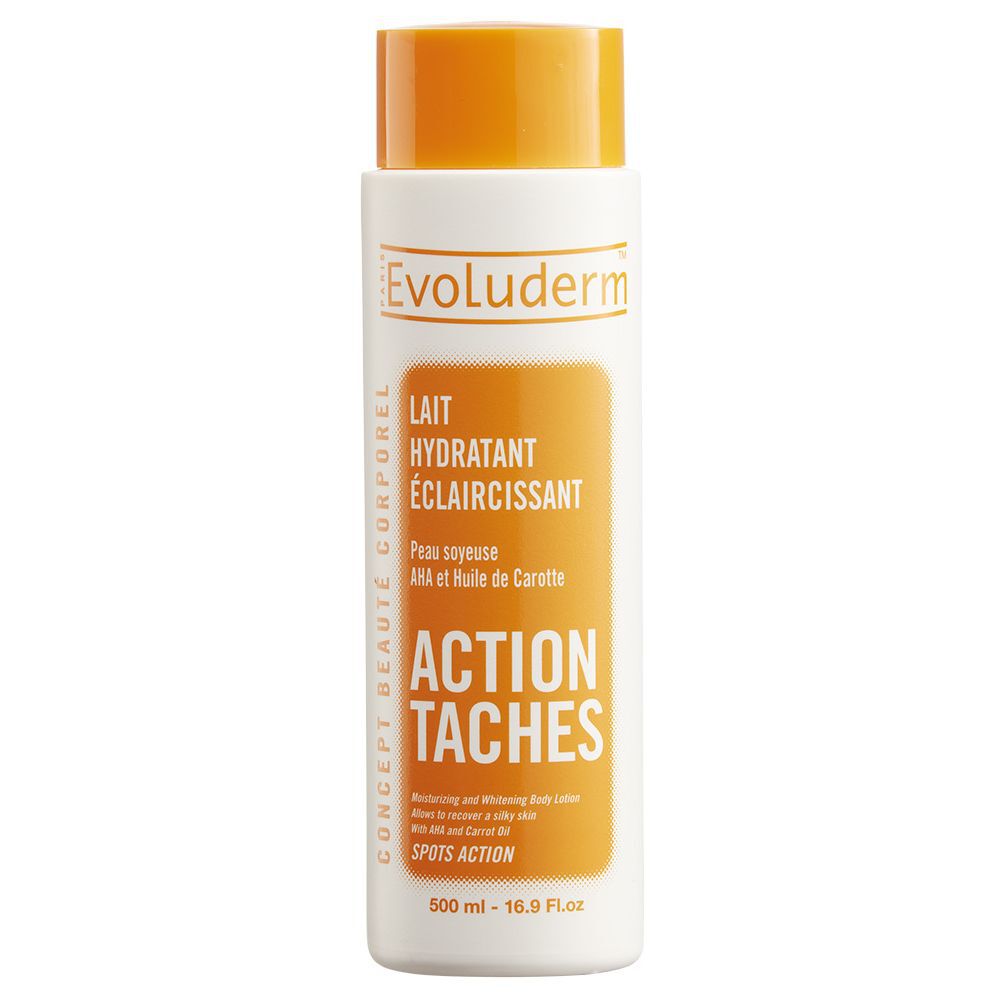 Lait éclaircissant Evoluderm action tâches 500 ml