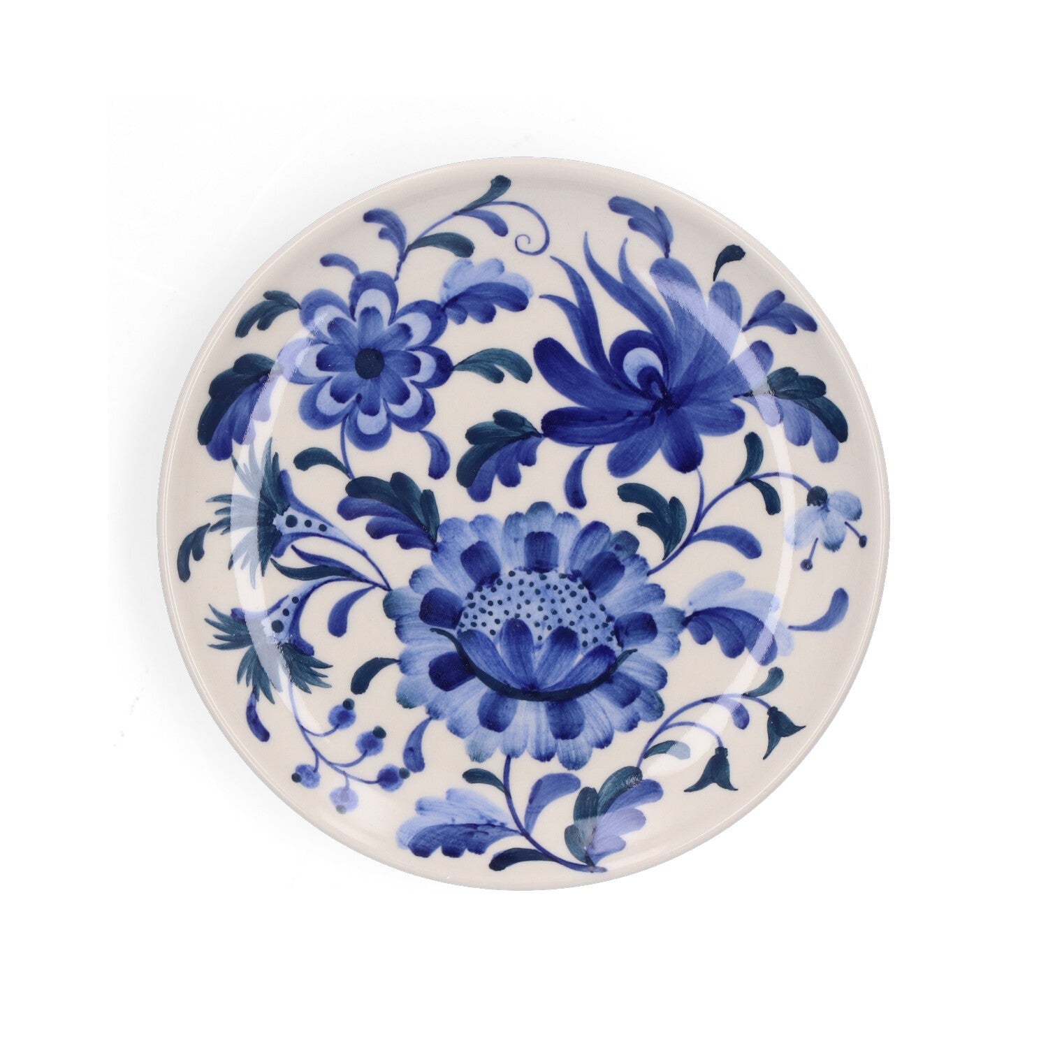 Return to Sender Gebaksbord Ø 17 cm Bed of Flowers Blue