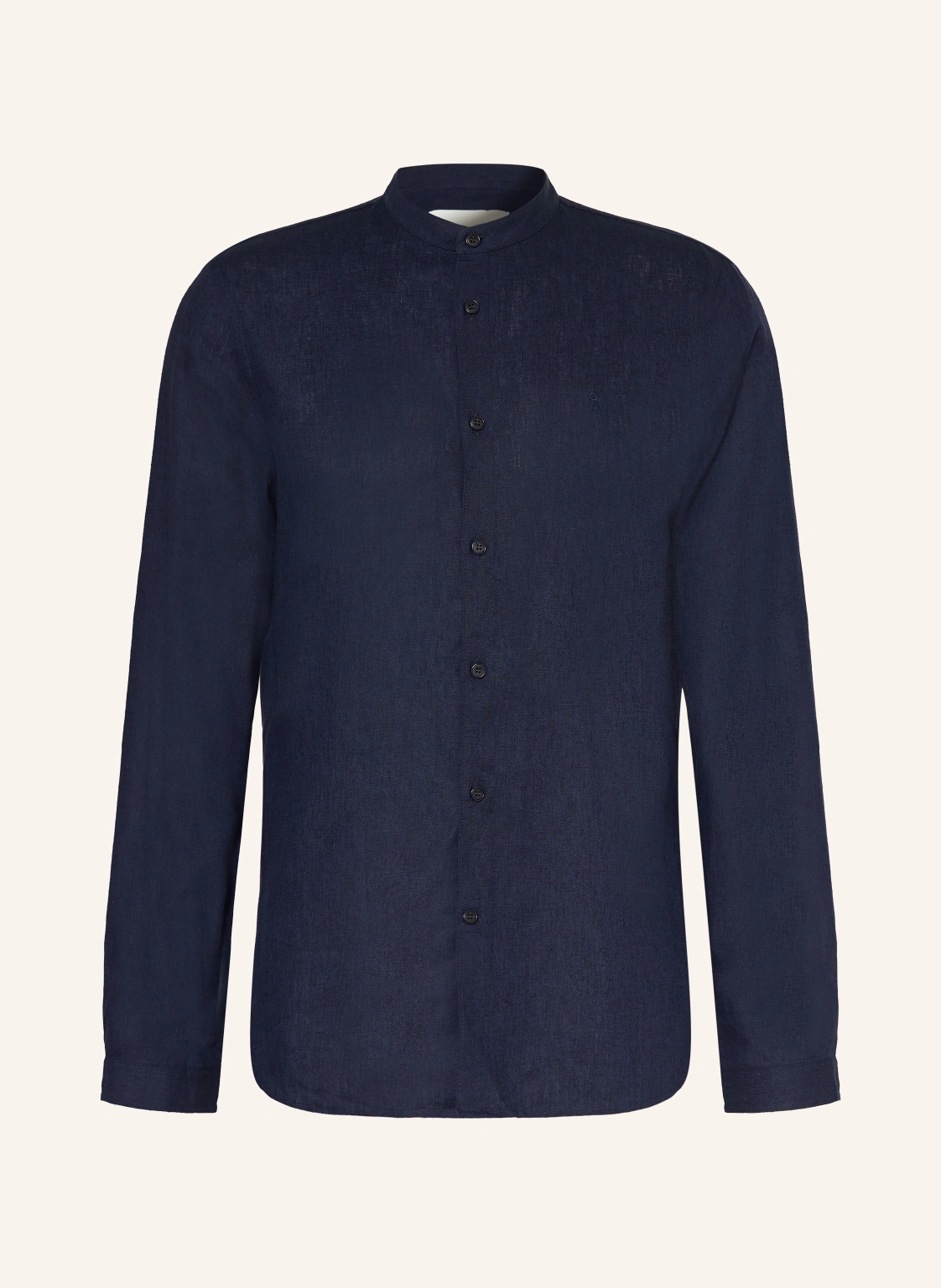 ARMEDANGELS Hemd VAALERONIMUS Comfort Fit mit Stehkragen und Leinen