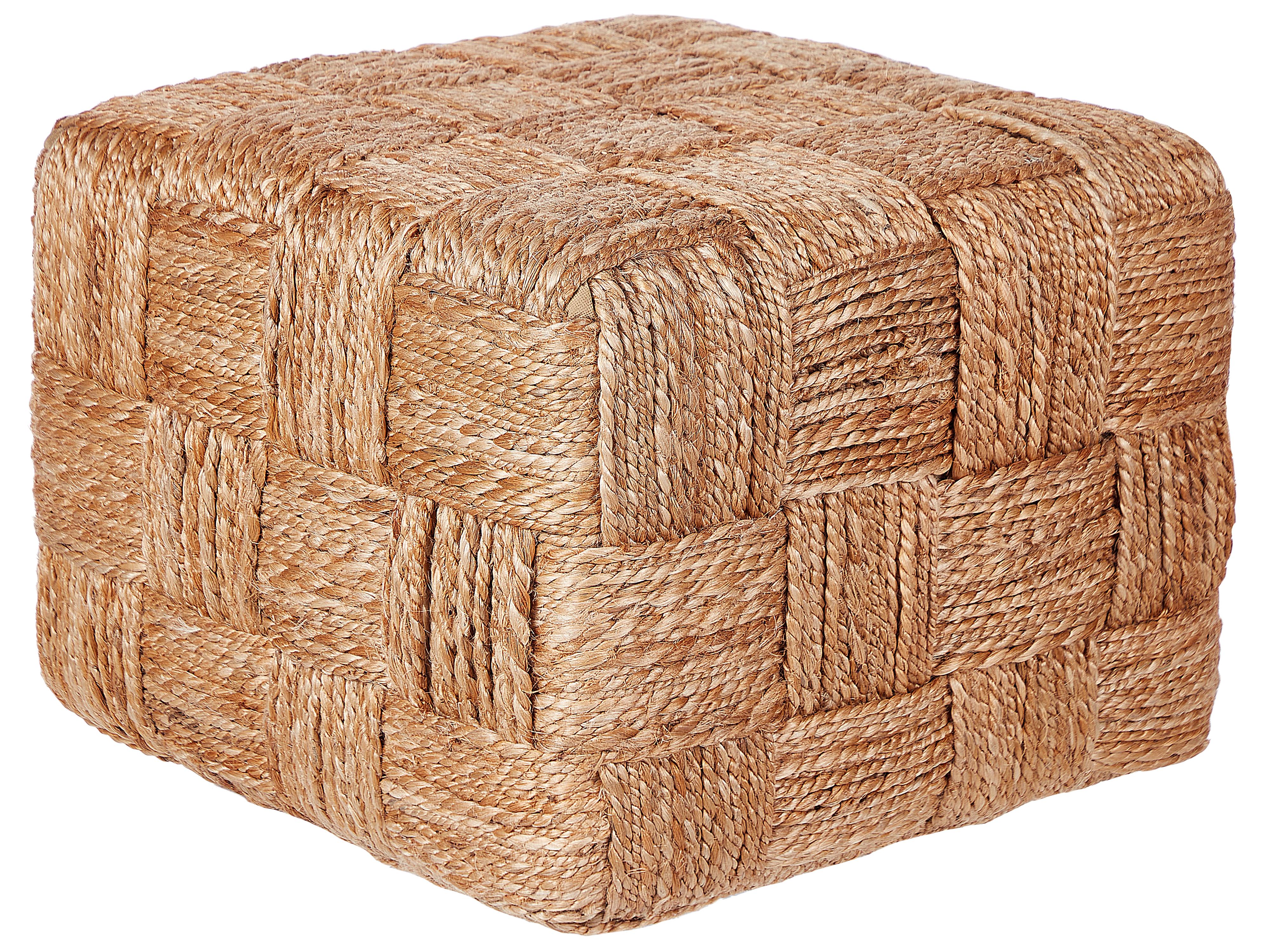 Pouffe HOSRI Jute Beige