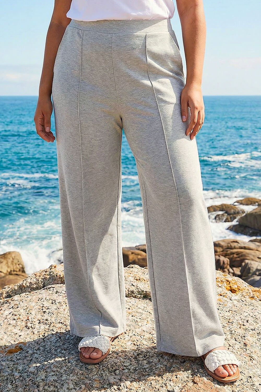 Roman Curve Front Pleat Trouser