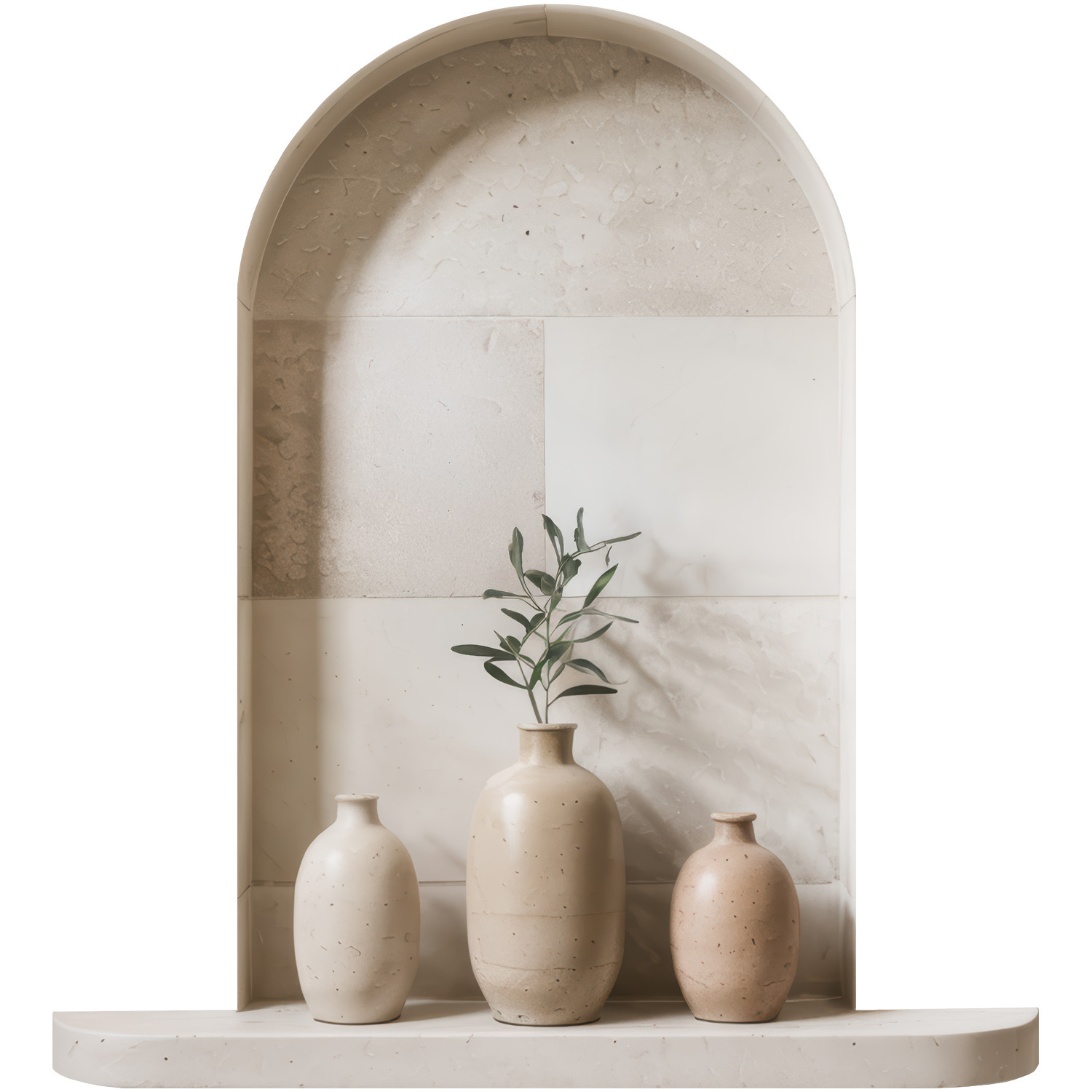 Naklejka 3D ceramiczne wazony wyrwa efekt dziury 73x80