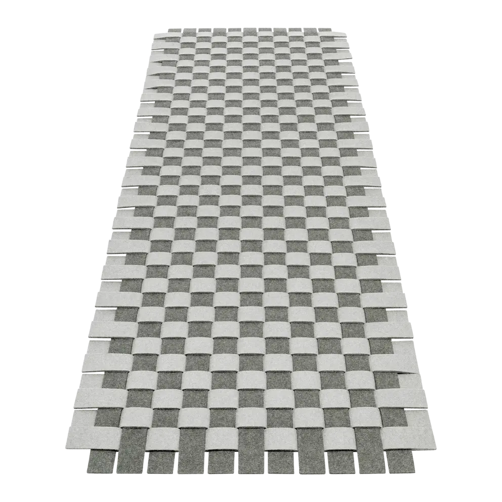 Wollteppich Geflecht