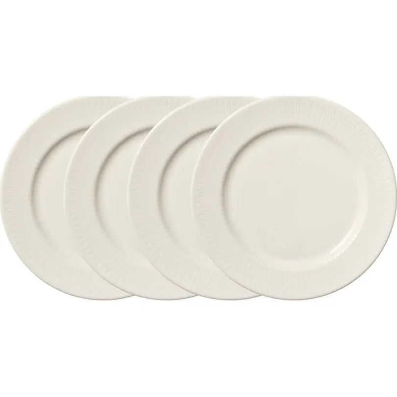Flacher Teller 4er-Set Horizon