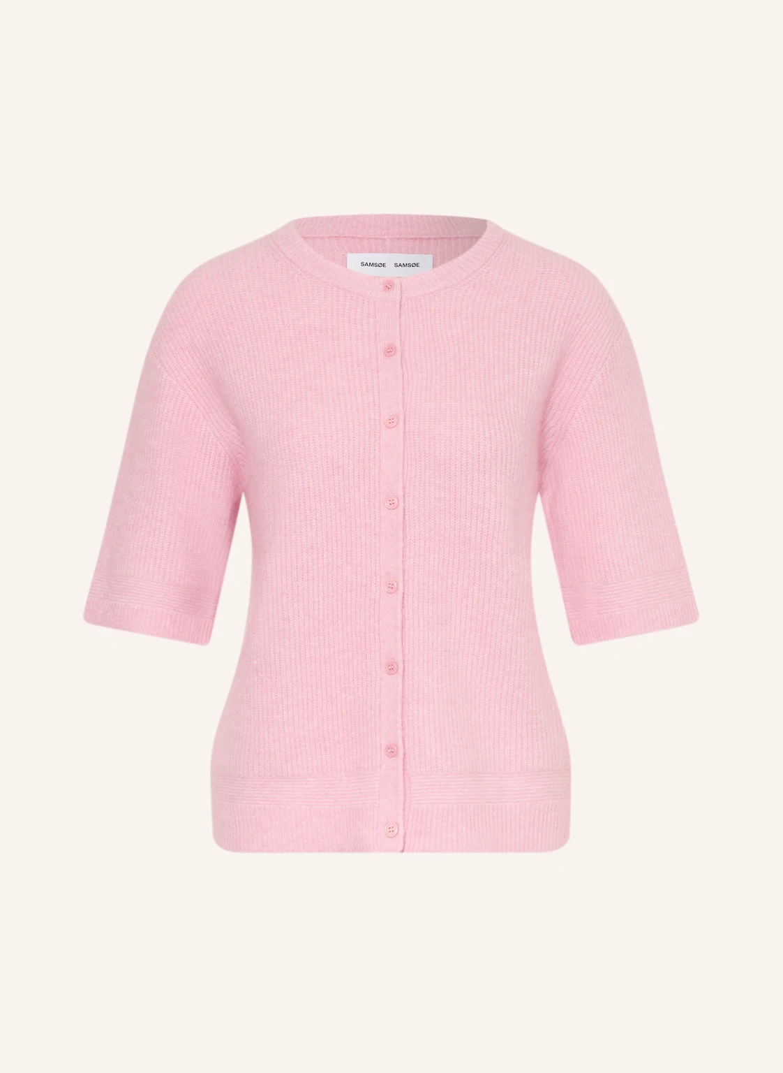 SAMSØE  SAMSØE Strickjacke SAANOURA mit Alpaka