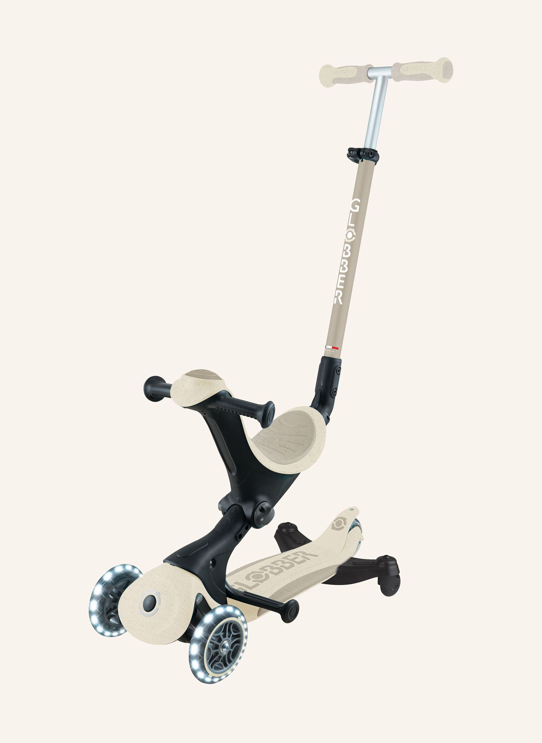 GLOBBER Scooter GO-UP DELUXE LIGHTS ECO 360