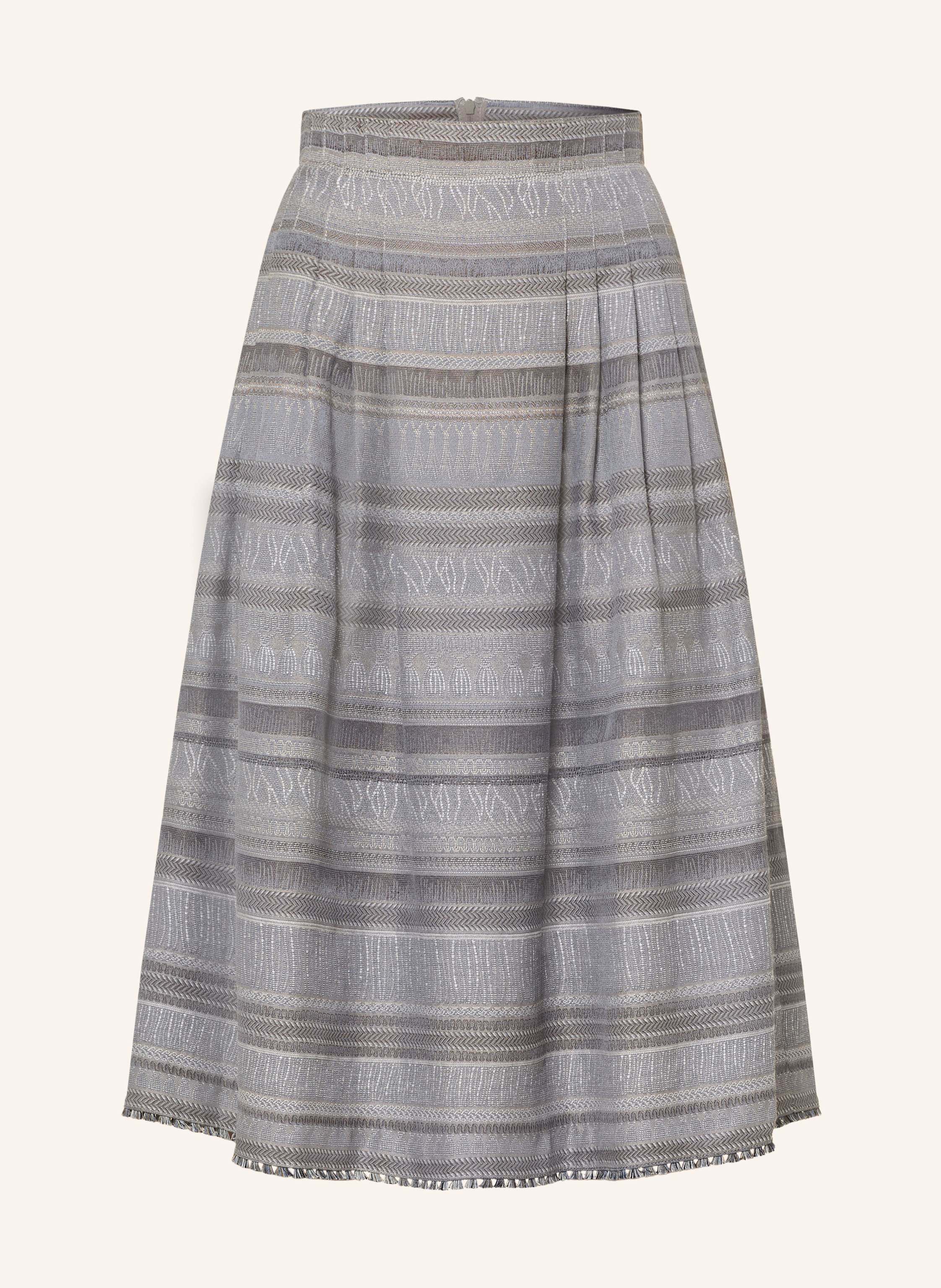 Hammerschmid Jacquard-Trachtenrock LINDAU mit Plissees