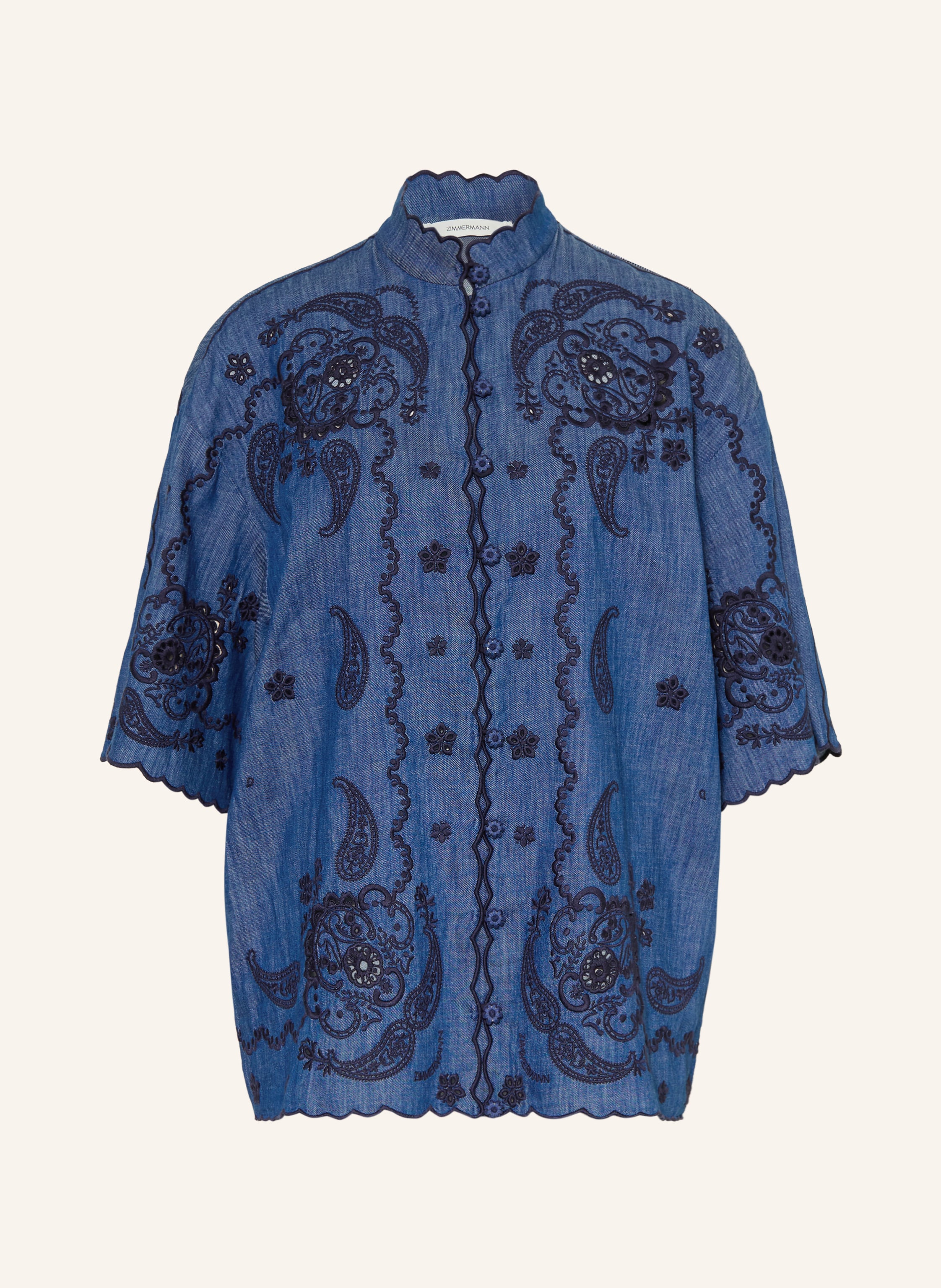 ZIMMERMANN Jeansbluse ASTER