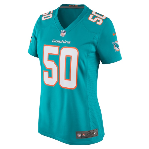 Chase Winovich Miami Dolphins Nike Women's Team Game Jersey -  Aqua