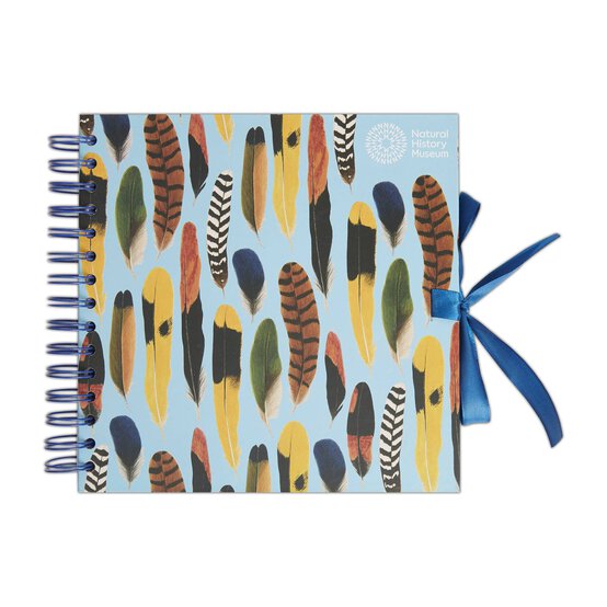 Natural History Museum Feathers Scrapbook 8 x 8 Inches