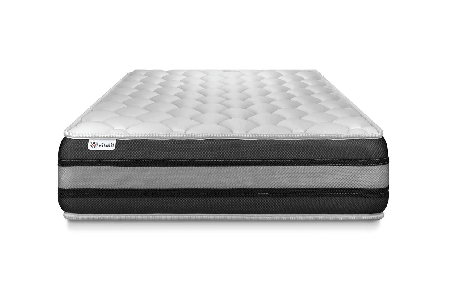 VITALSPRING ZEN - Matelas Ressorts ensachés et Mémoire de forme 90x190