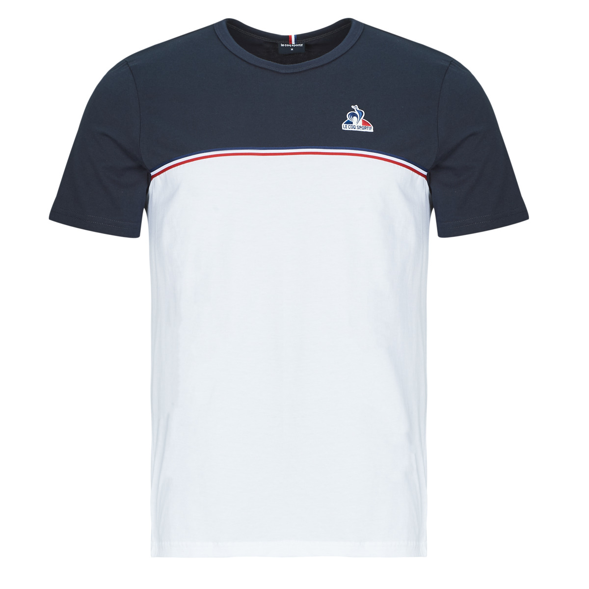 Le Coq Sportif - TRI SP Tee SS N°1 M - Marine / Red / White