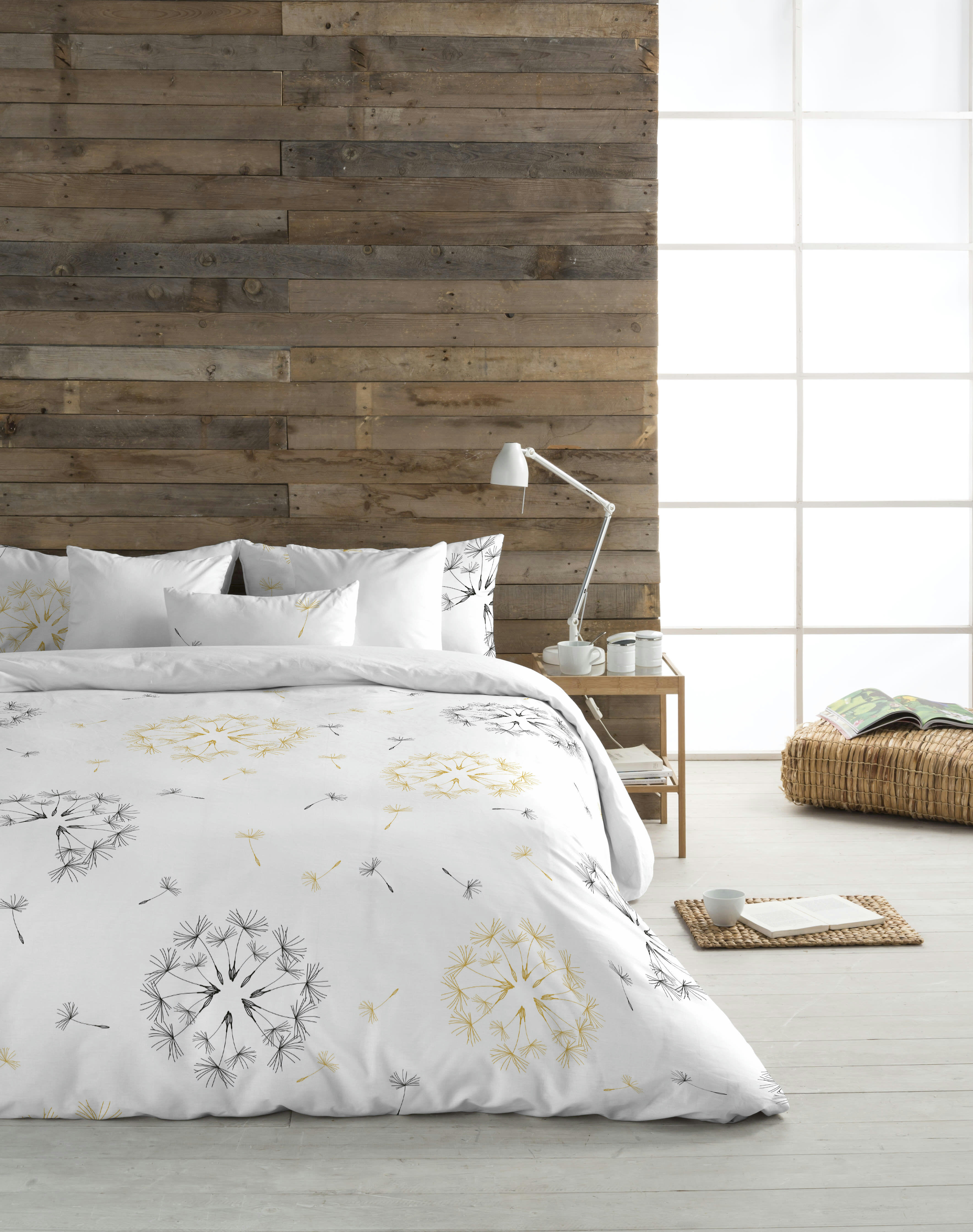 DANDELION - Housse de couette 100% coton avec imprimé géométrique 220X220 cm