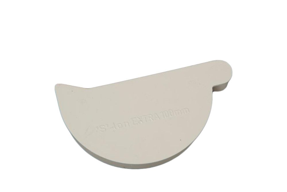 ENDESTYKKE RIAS VENSTRE HVIT 100MM