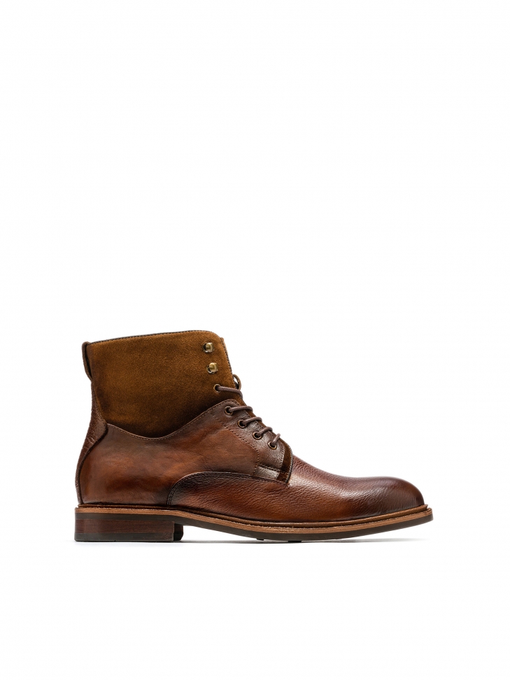 Men's brown boots