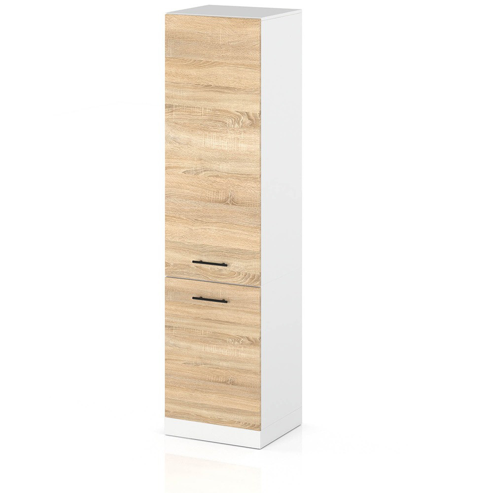 Słupek kuchenny 60cm szafka s60 spremium dąb sonoma