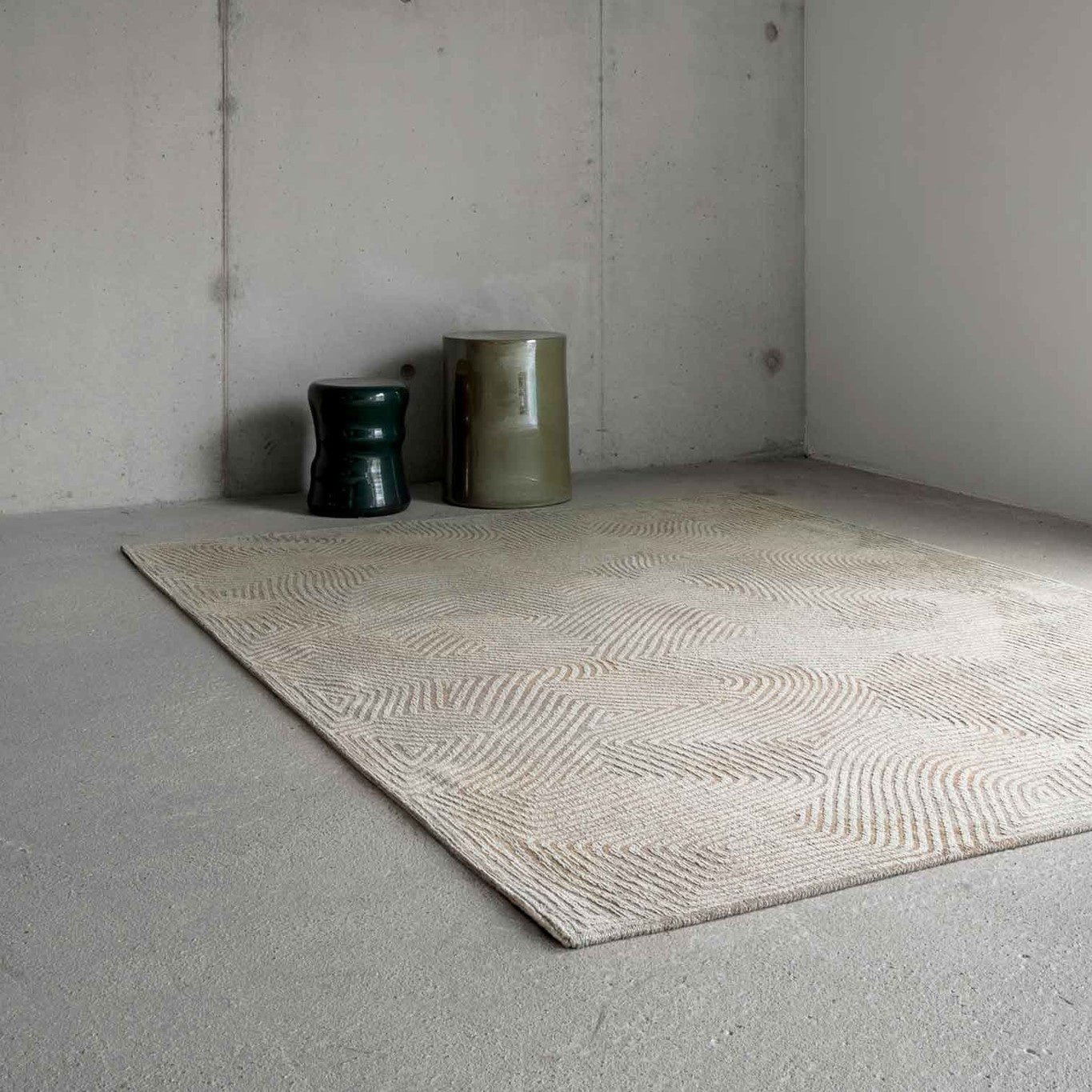 Louis de Poortere Coral Meditation Vloerkleed 240 x 340 cm - Shell Bei