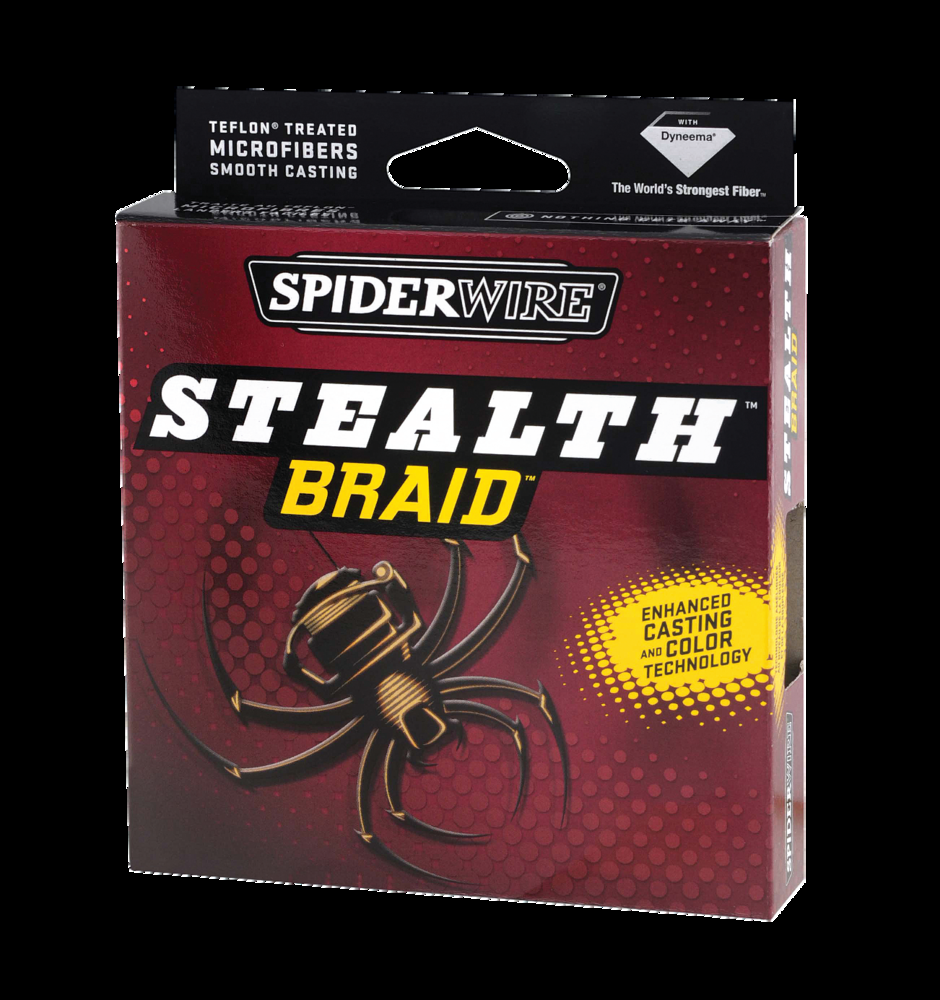 Spiderwire Stealth Smooth Casting Braided Fishing Line, Green