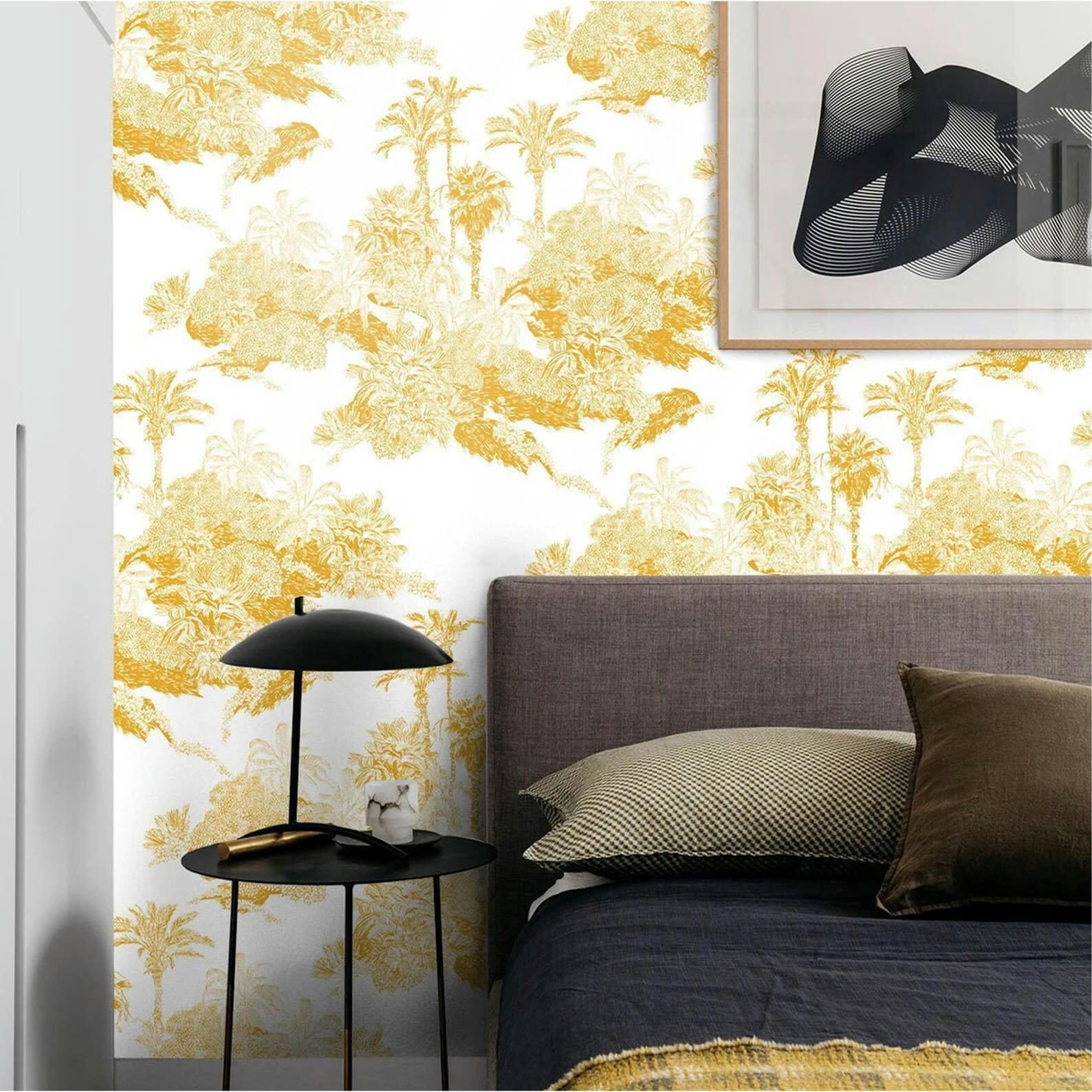 NATURA - Papier Peint Toile de Jouy 250x200 cm